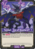 Tombat – Out of Nowhere!? - Dawn of Palpagos - BP01-076-SR - - NM