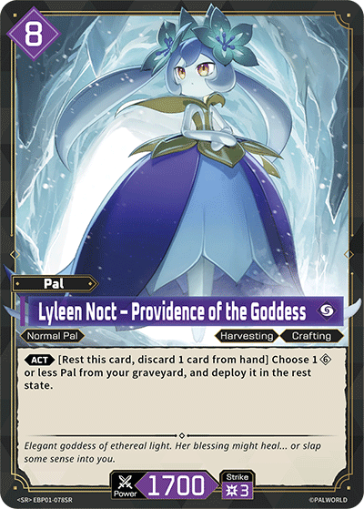 Lyleen Noct – Providence of the Goddess - Dawn of Palpagos - BP01-078-SR - NM
