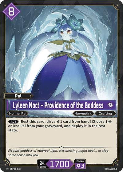Lyleen Noct – Providence of the Goddess - Dawn of Palpagos - BP01-078 - NM