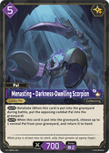 Menasting – Darkness-Dwelling Scorpion - Dawn of Palpagos - BP01-084 - Lucky Lucky - NM