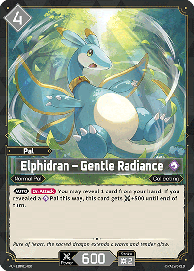 Elphidran – Gentle Radiance - Dawn of Palpagos - BP01-098 - NM