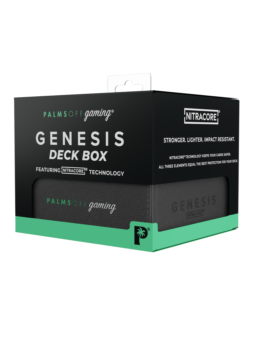 Palms Off Gaming Genesis Deck Box - Black