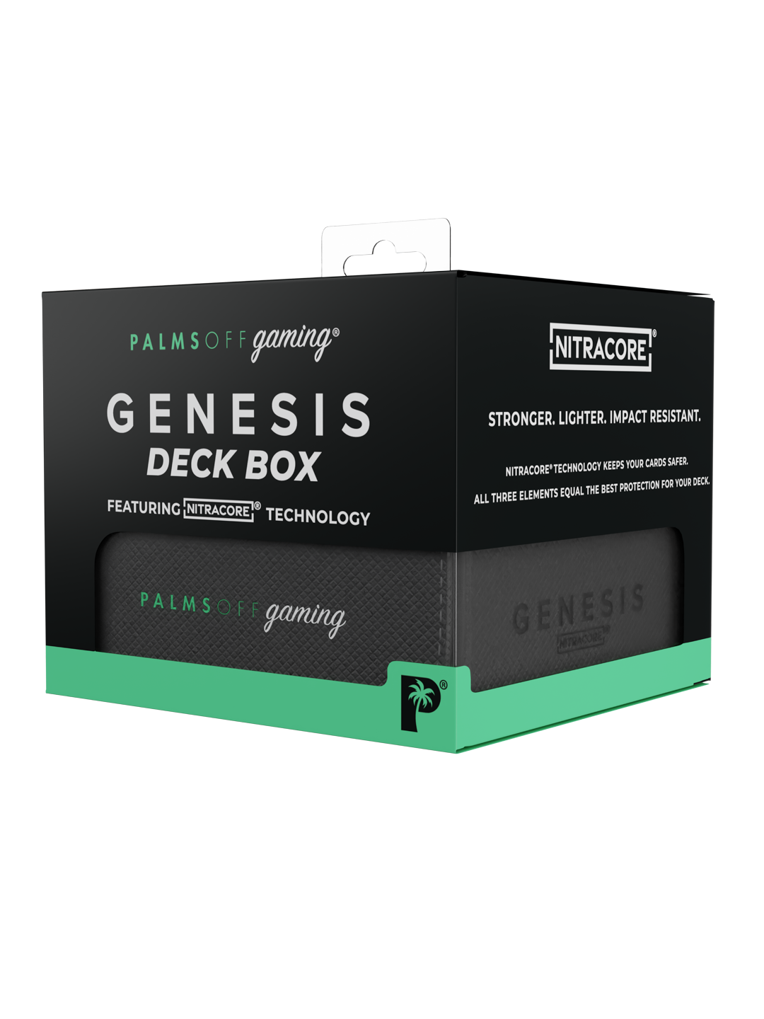 Palms Off Gaming Genesis Deck Box - Black