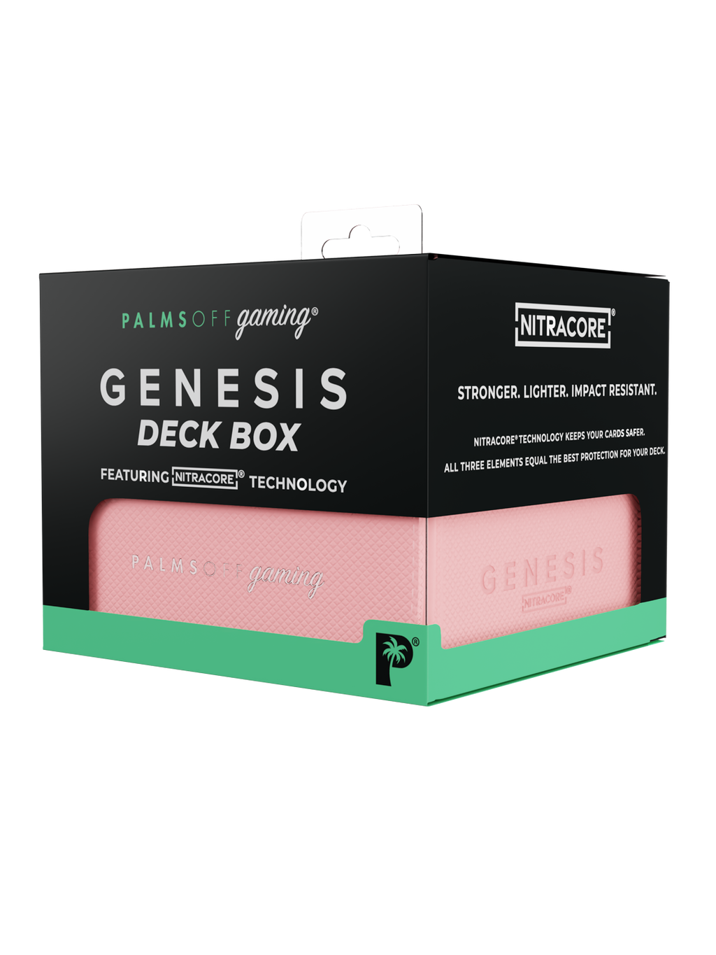 Palms Off Gaming Genesis Deck Box - Pink