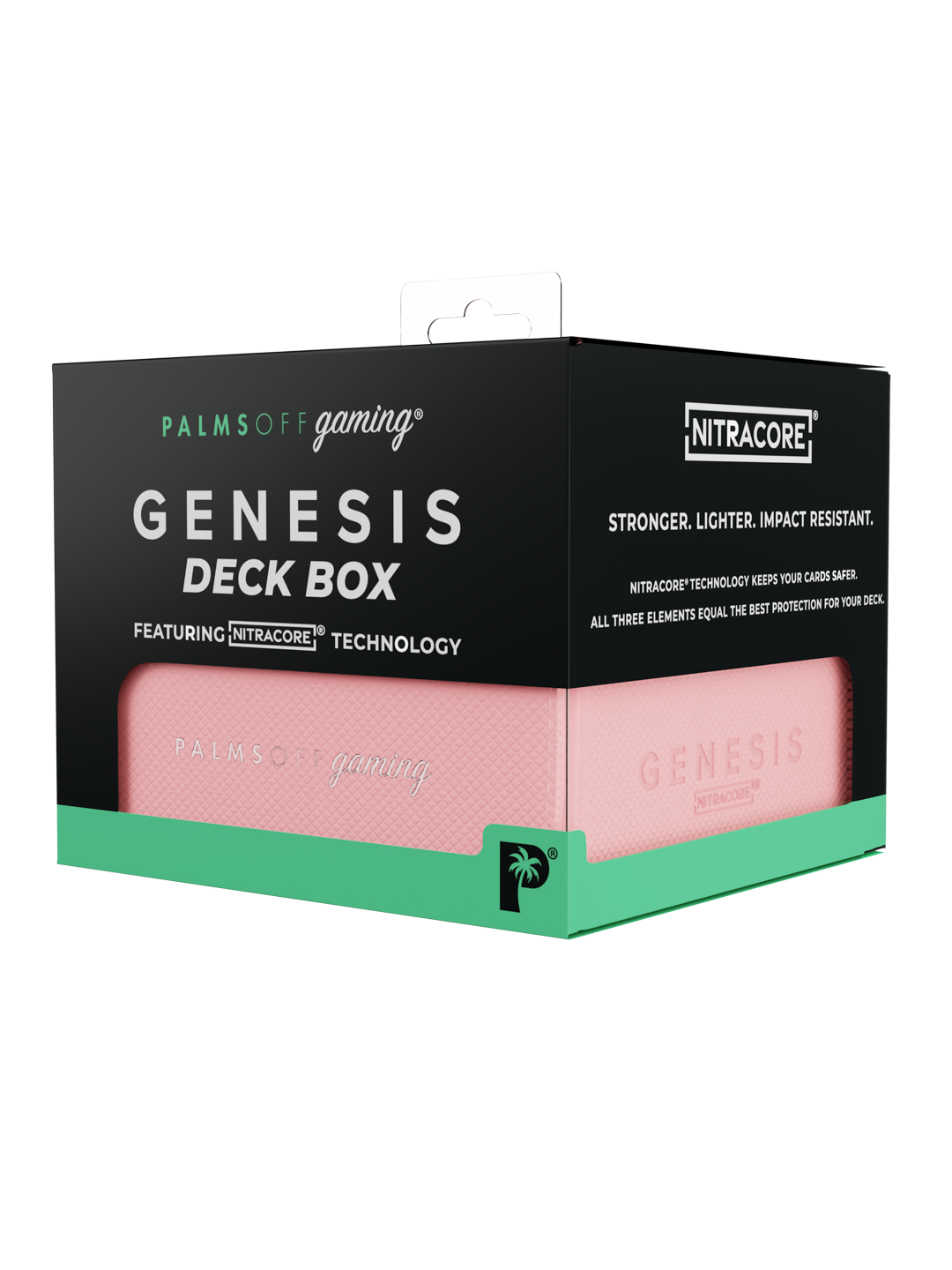 Palms Off Gaming Genesis Deck Box - Pink