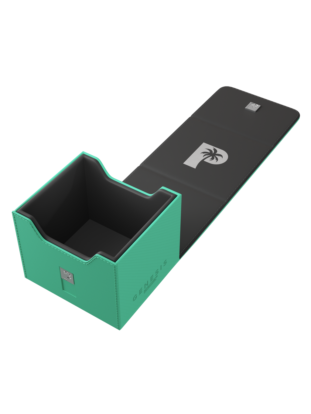 Palms Off Gaming Genesis Deck Box - Turquoise