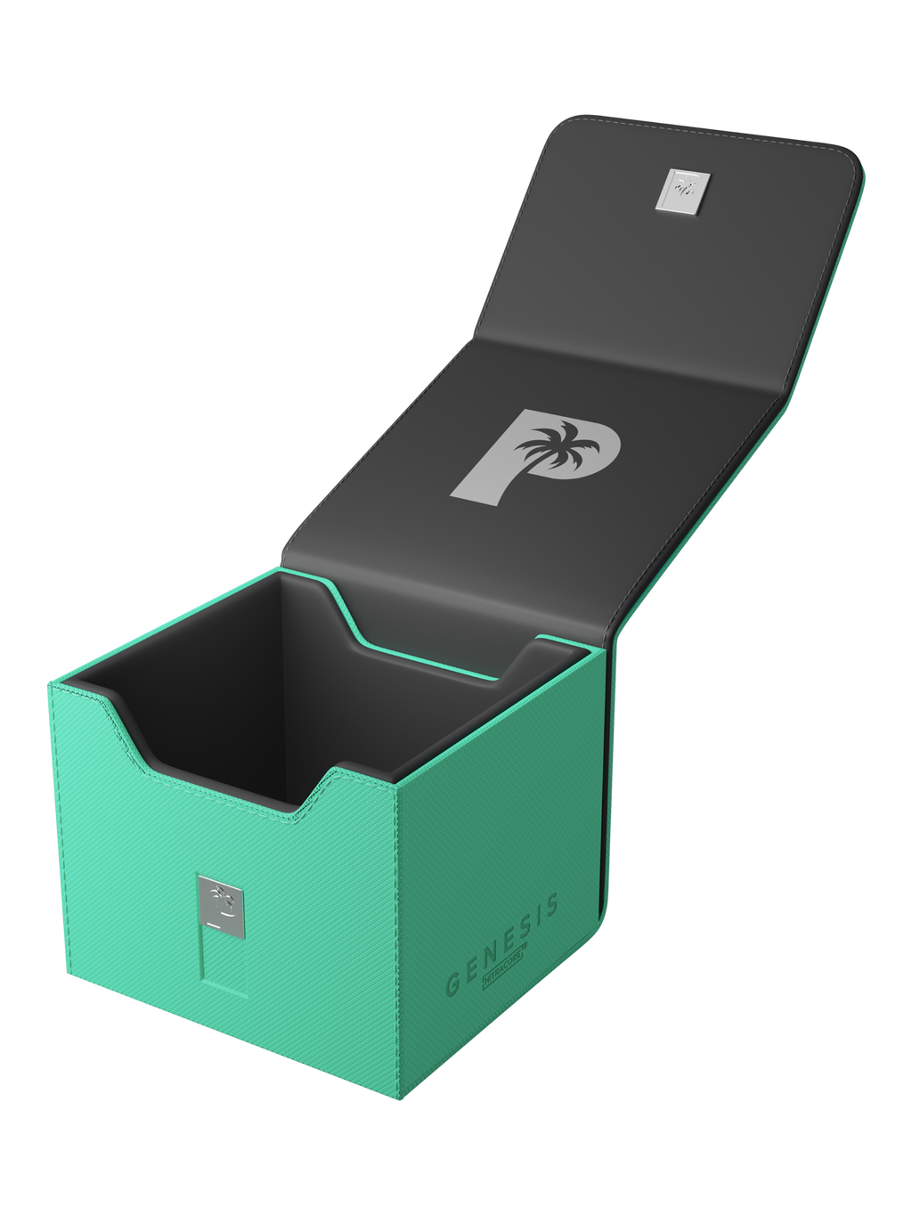 Palms Off Gaming Genesis Deck Box - Turquoise