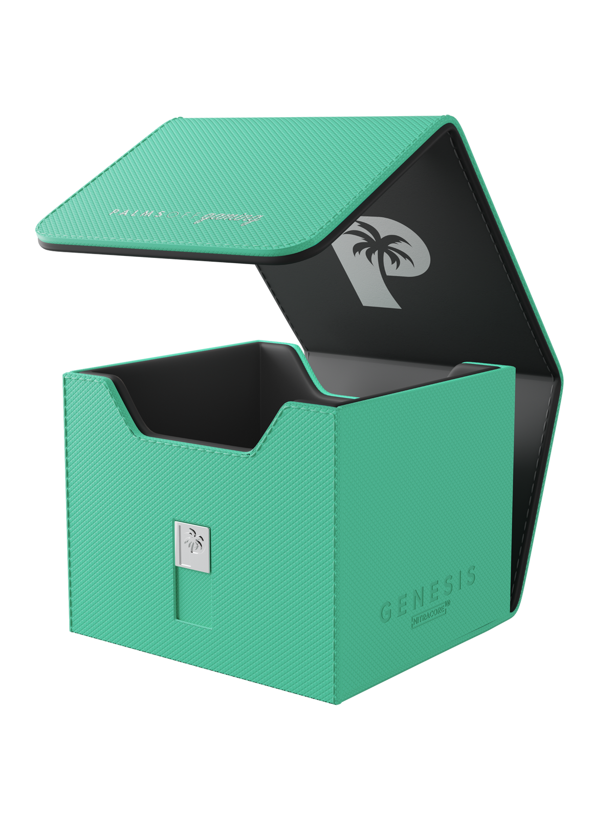 Palms Off Gaming Genesis Deck Box - Turquoise