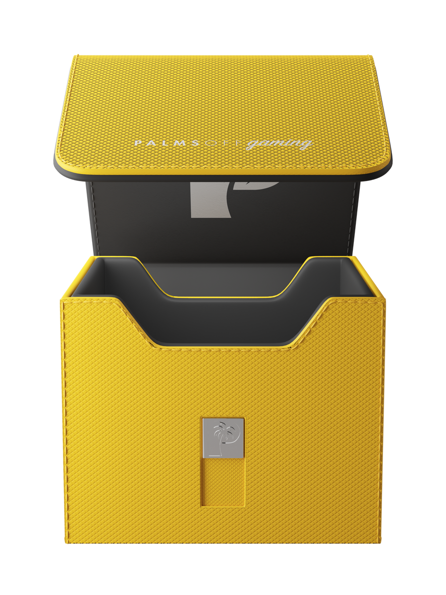 Palms Off Gaming Genesis Deck Box - Yellow