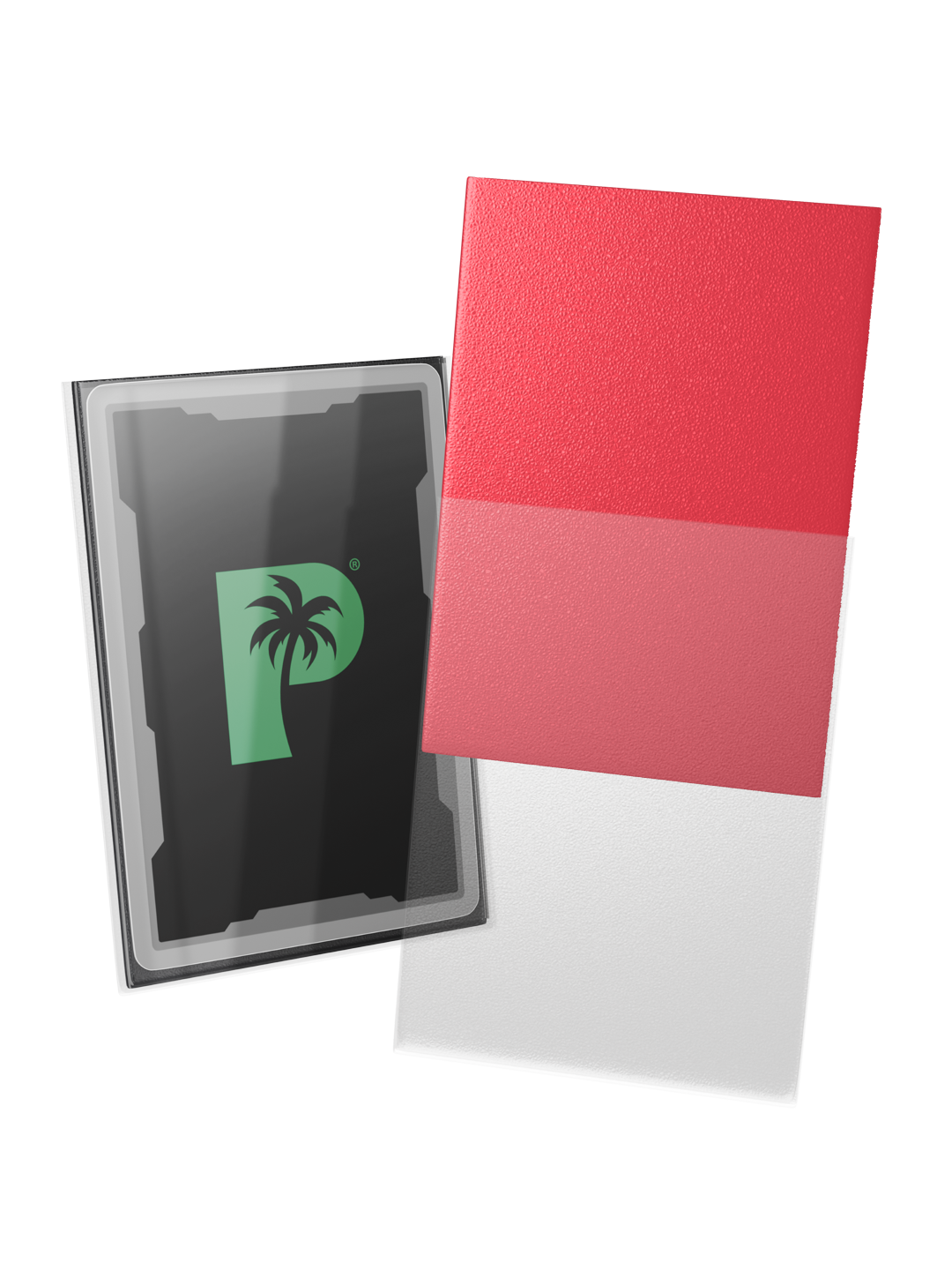 Palms Off Gaming Premium Oversleeves - Japanese Mini Size - 100pc - Clear
