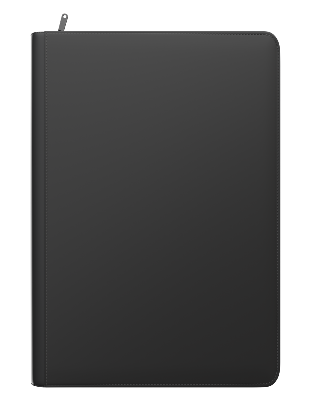 Palms Off Gaming STEALTH 9 Pocket Zip Trading Card Binder - BLACK