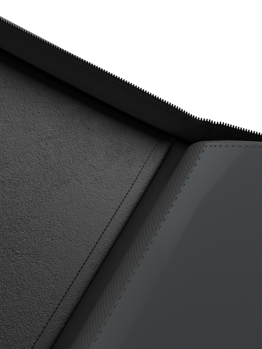 Palms Off Gaming STEALTH 9 Pocket Zip Trading Card Binder - BLACK