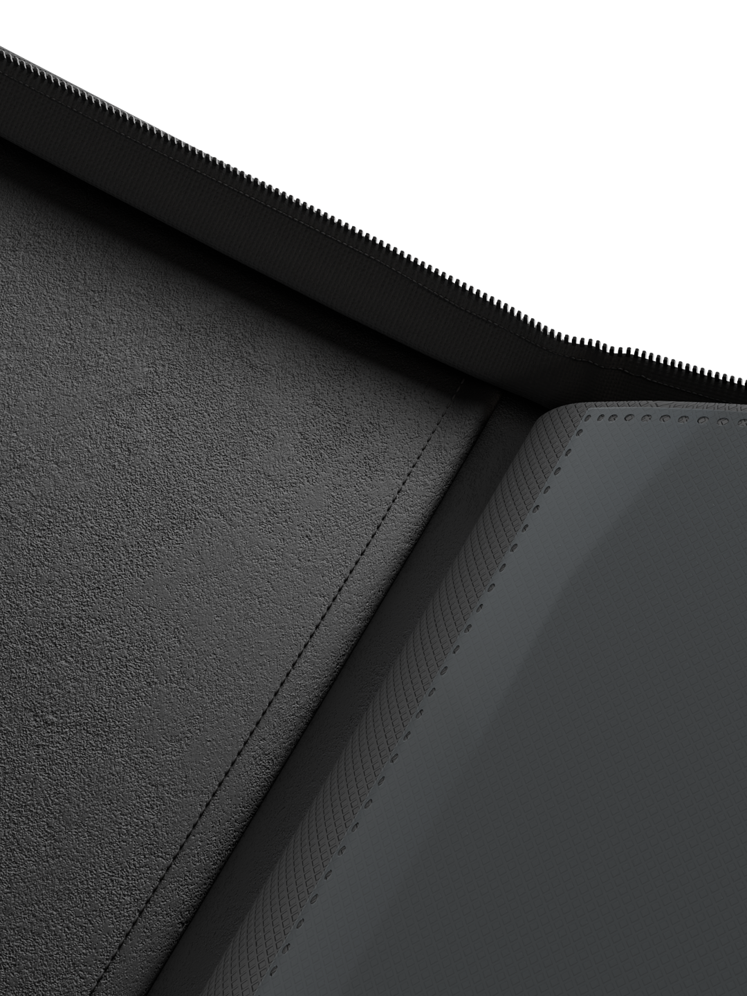 Palms Off Gaming STEALTH 9 Pocket Zip Trading Card Binder - BLACK