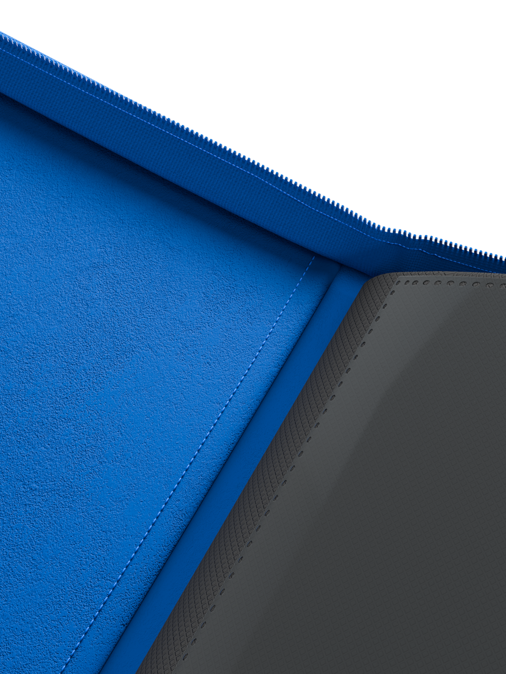 Palms Off Gaming STEALTH 9 Pocket Zip Trading Card Binder - BLUE