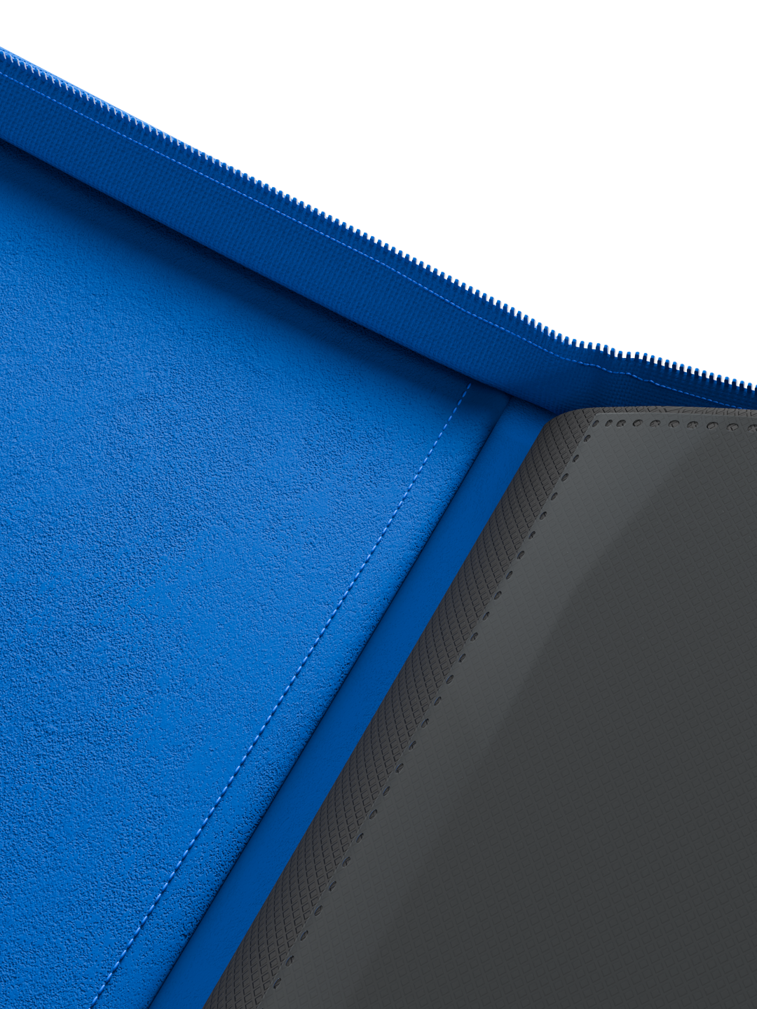 Palms Off Gaming STEALTH 9 Pocket Zip Trading Card Binder - BLUE