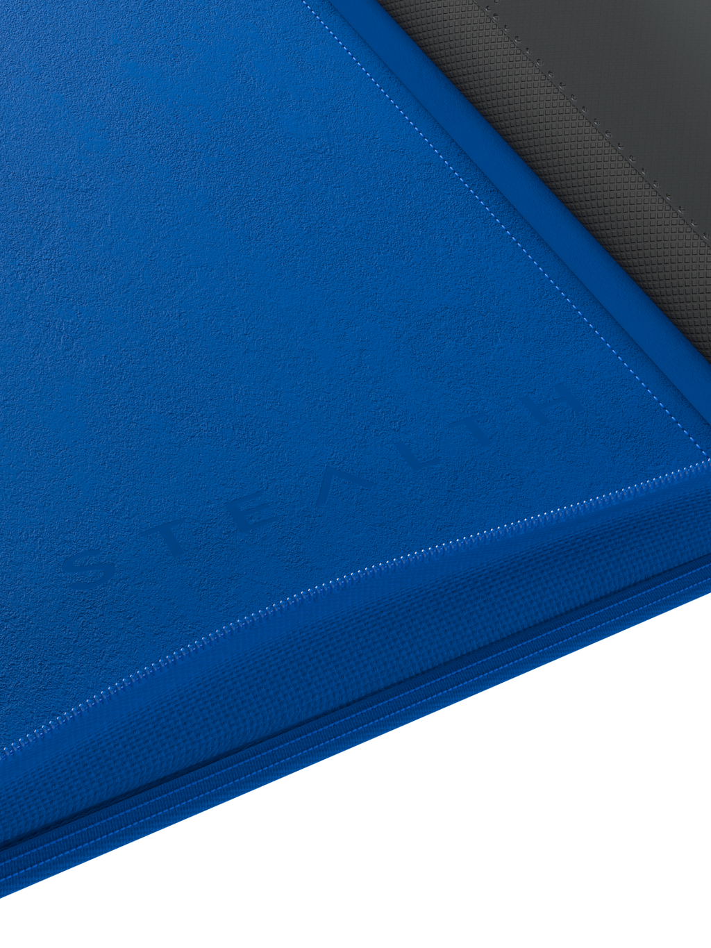 Palms Off Gaming STEALTH 9 Pocket Zip Trading Card Binder - BLUE