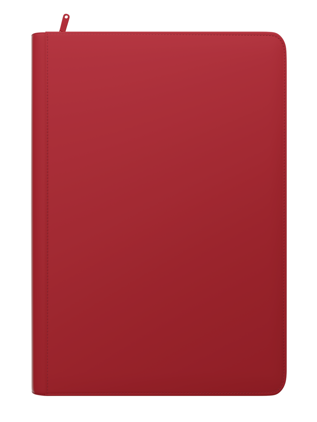 Palms Off Gaming STEALTH 9 Pocket Zip Trading Card Binder - RED