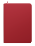 Palms Off Gaming STEALTH 9 Pocket Zip Trading Card Binder - RED