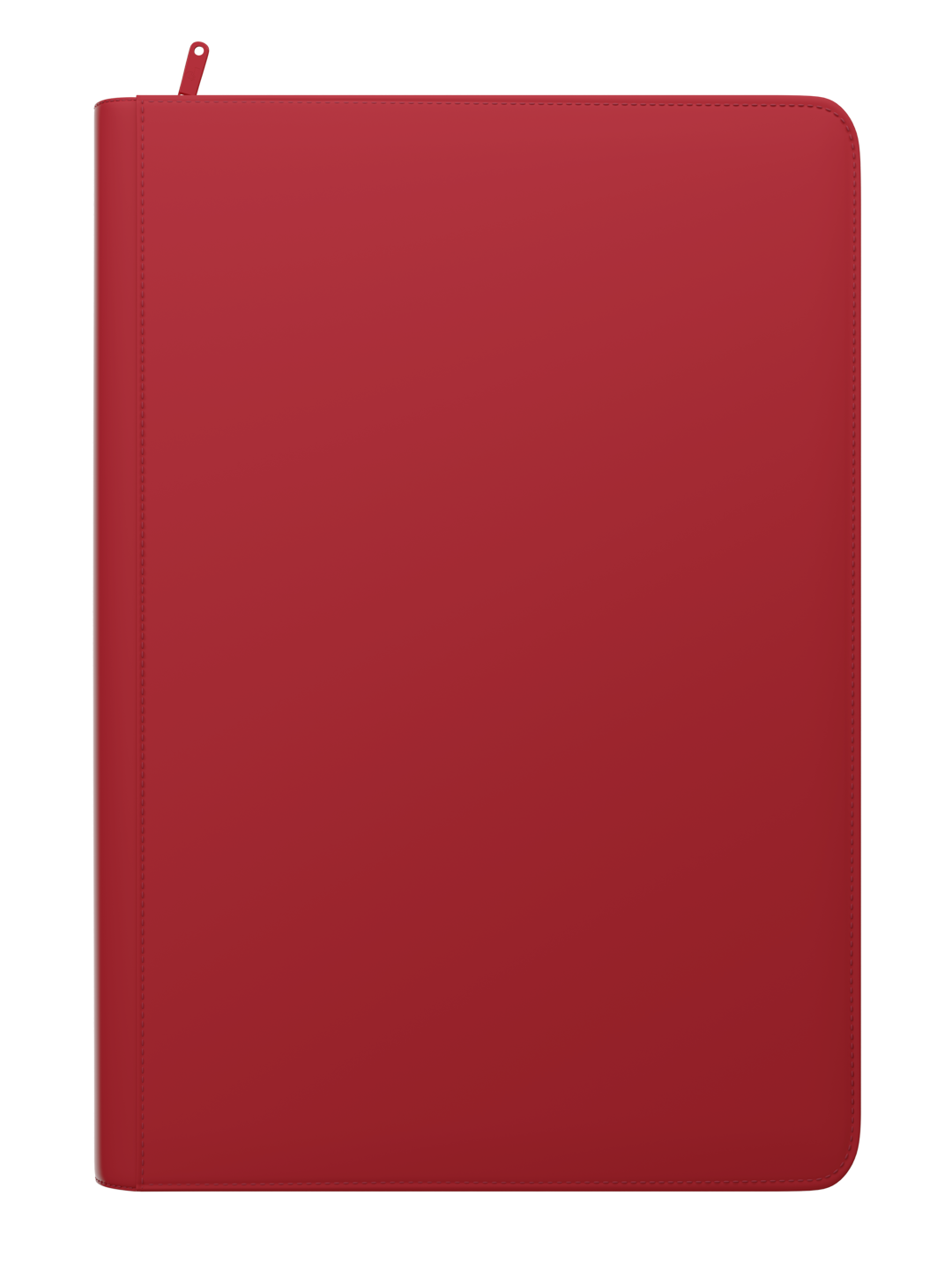 Palms Off Gaming STEALTH 9 Pocket Zip Trading Card Binder - RED