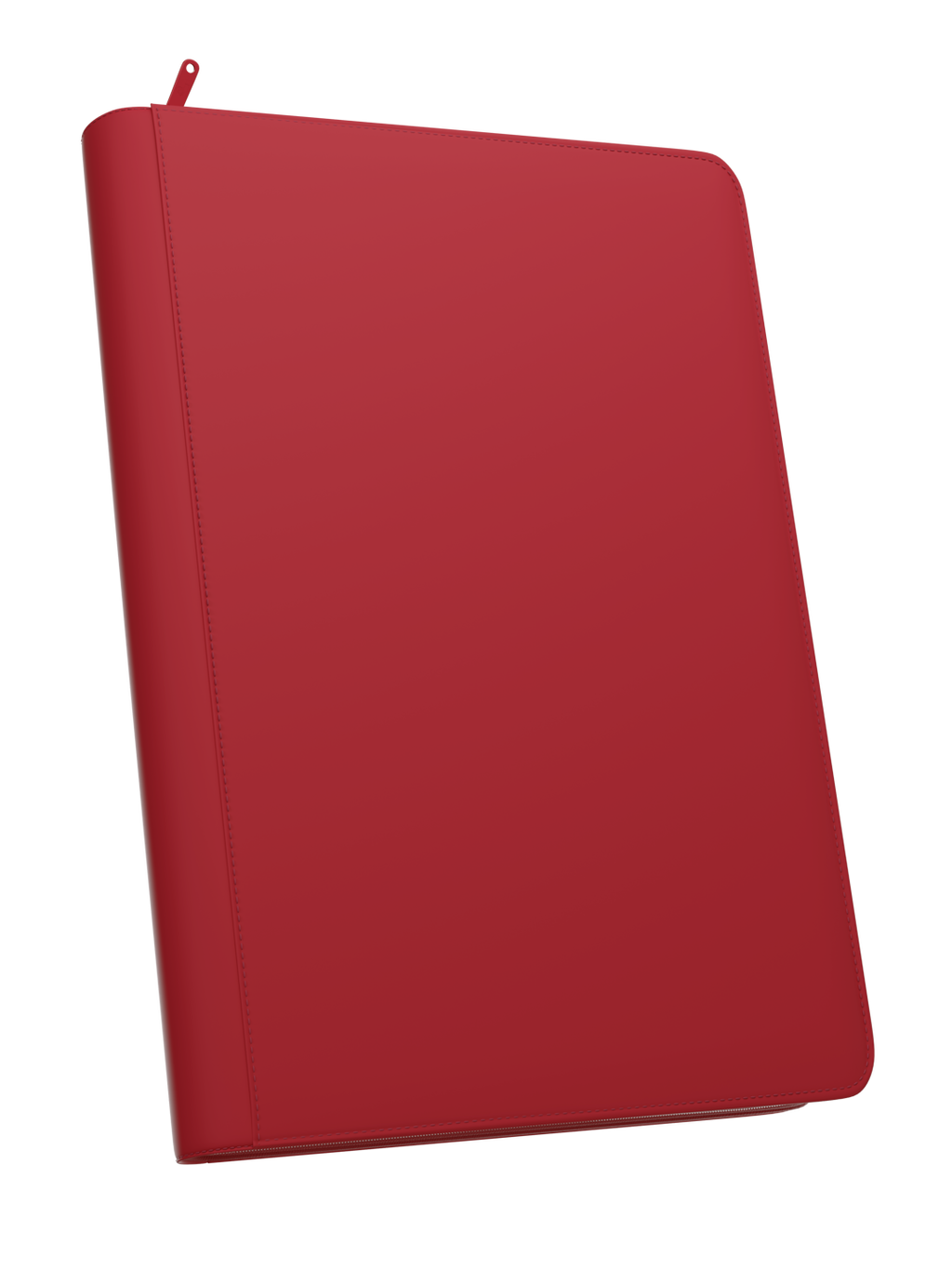 Palms Off Gaming STEALTH 9 Pocket Zip Trading Card Binder - RED