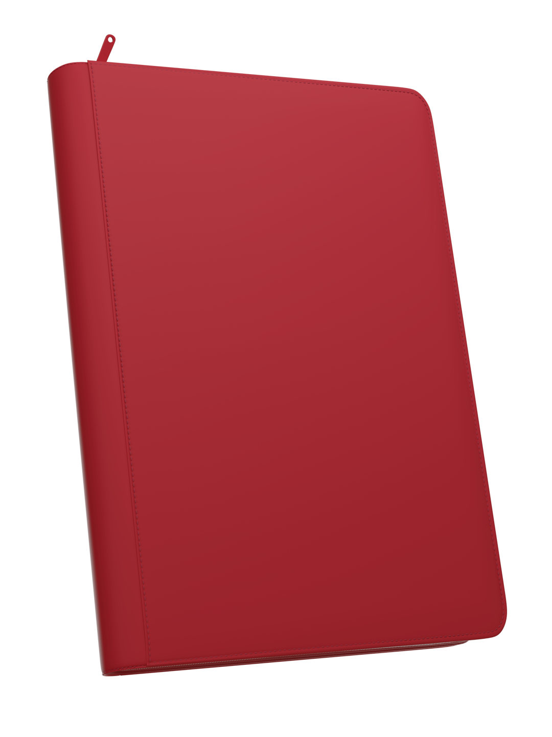 Palms Off Gaming STEALTH 9 Pocket Zip Trading Card Binder - RED