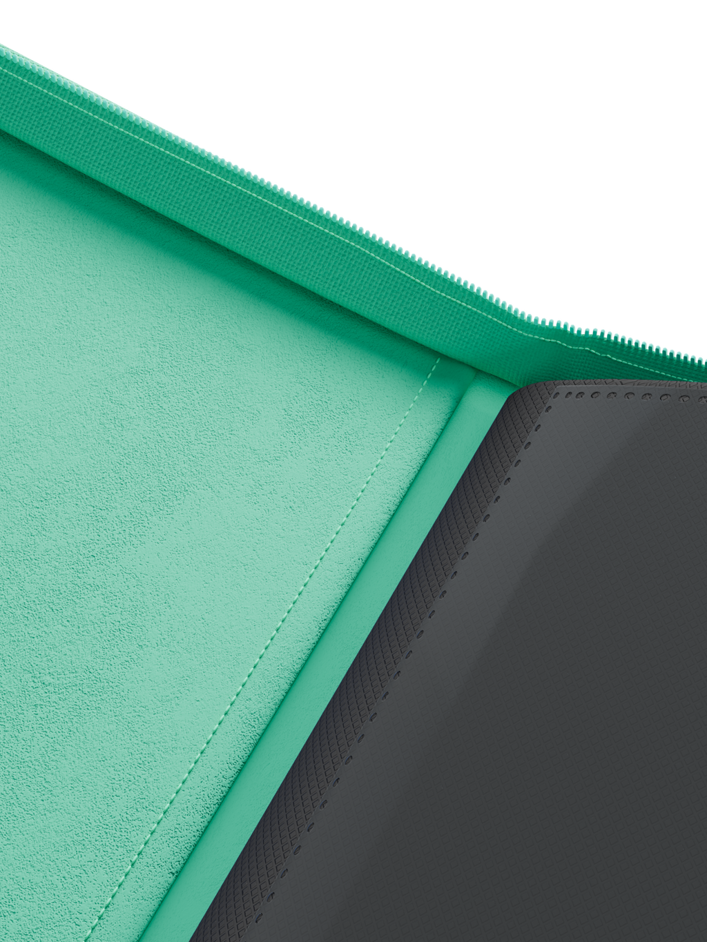 Palms Off Gaming STEALTH 9 Pocket Zip Trading Card Binder - TURQUOISE