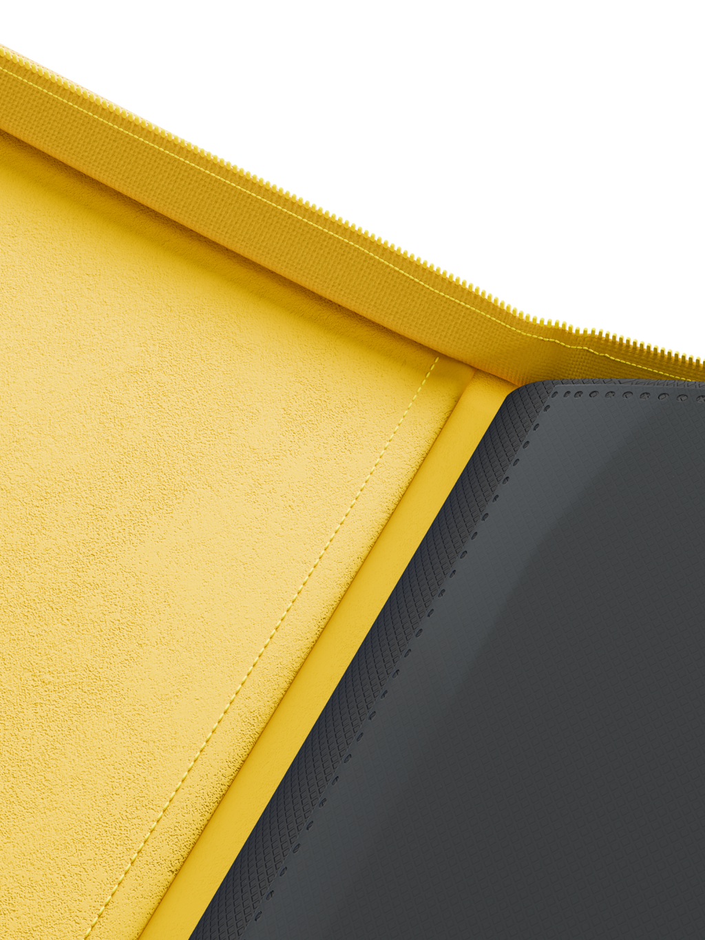 Palms Off Gaming STEALTH 9 Pocket Zip Trading Card Binder - YELLOW