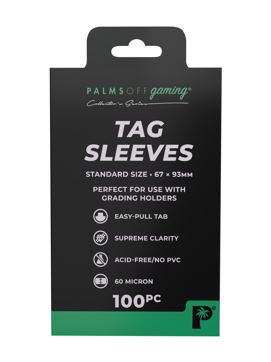 Palms Off Gaming Tag Sleeves - 100pc