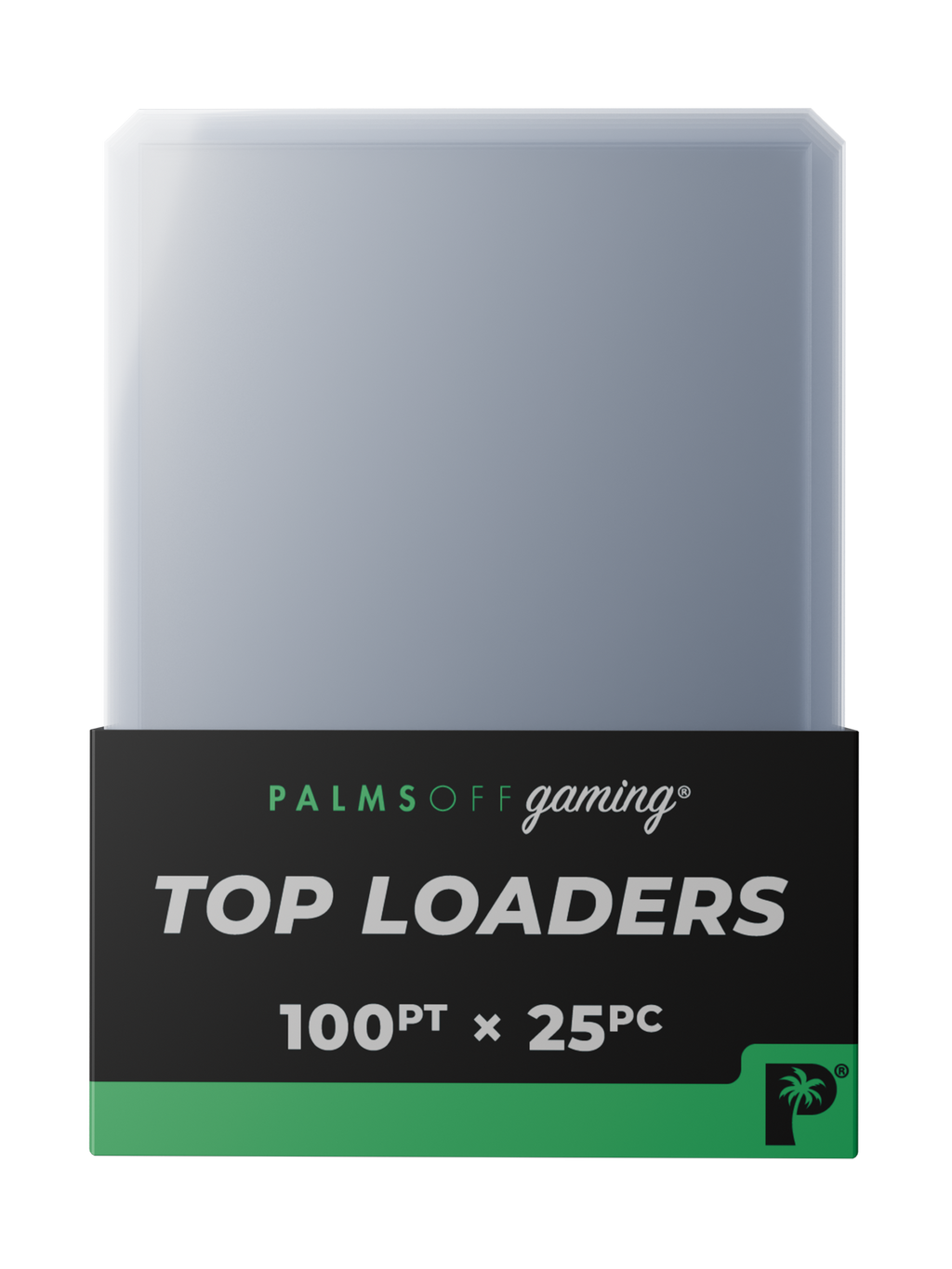 Palms Off Gaming Top Loaders - 25 pack - 100pt