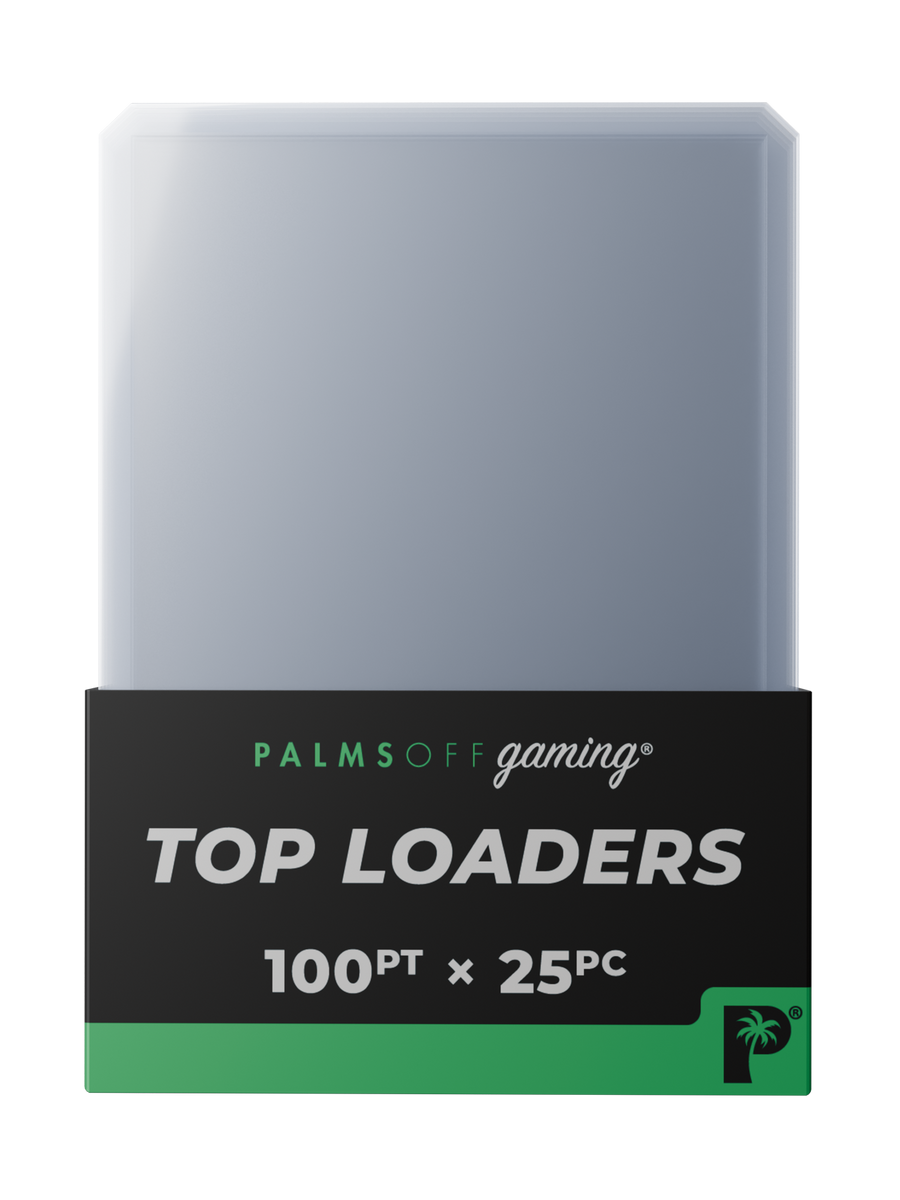 Palms Off Gaming Top Loaders - 25 pack - 100pt