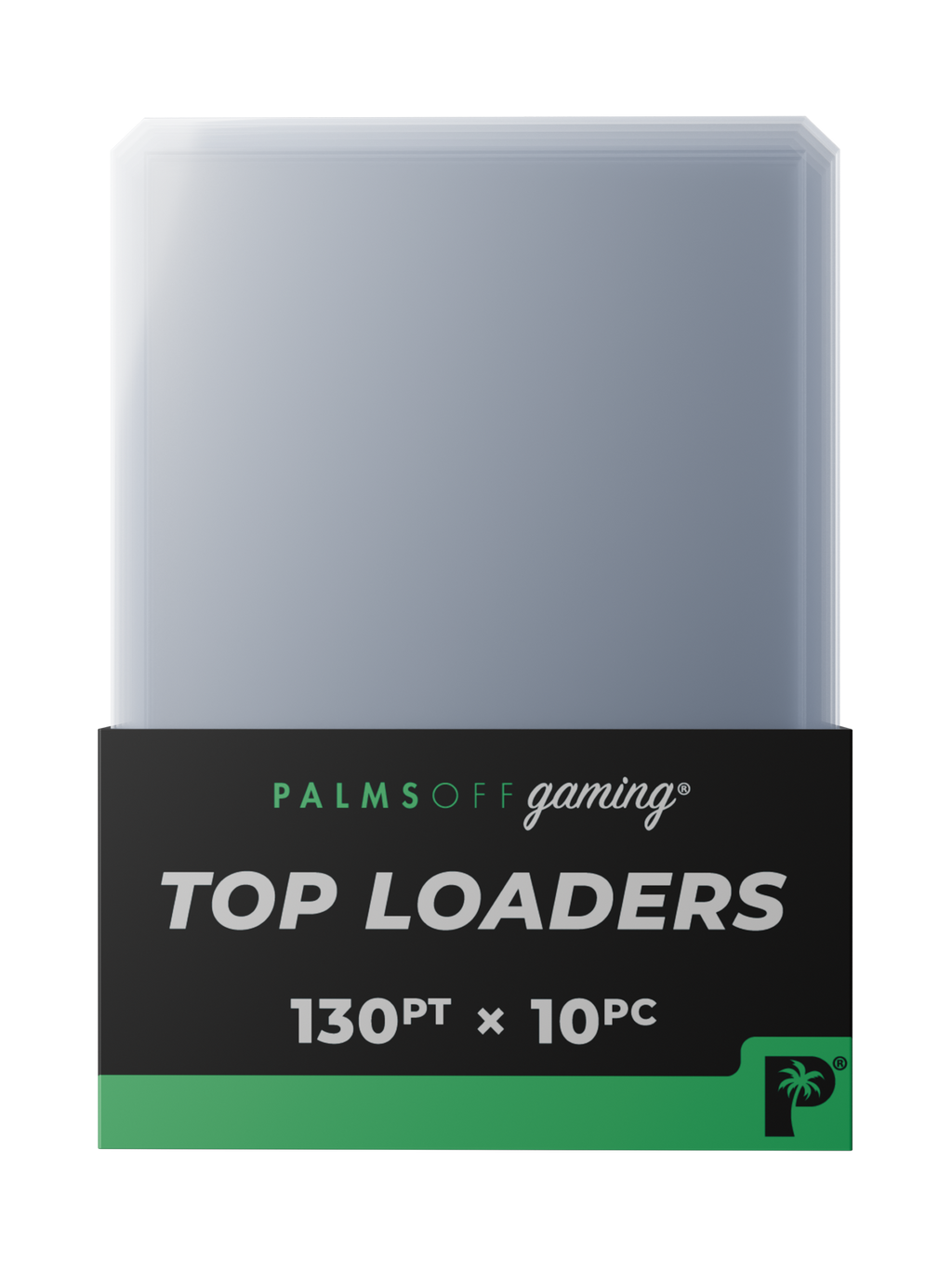 Palms Off Gaming Top Loaders - 10 pack - 130pt