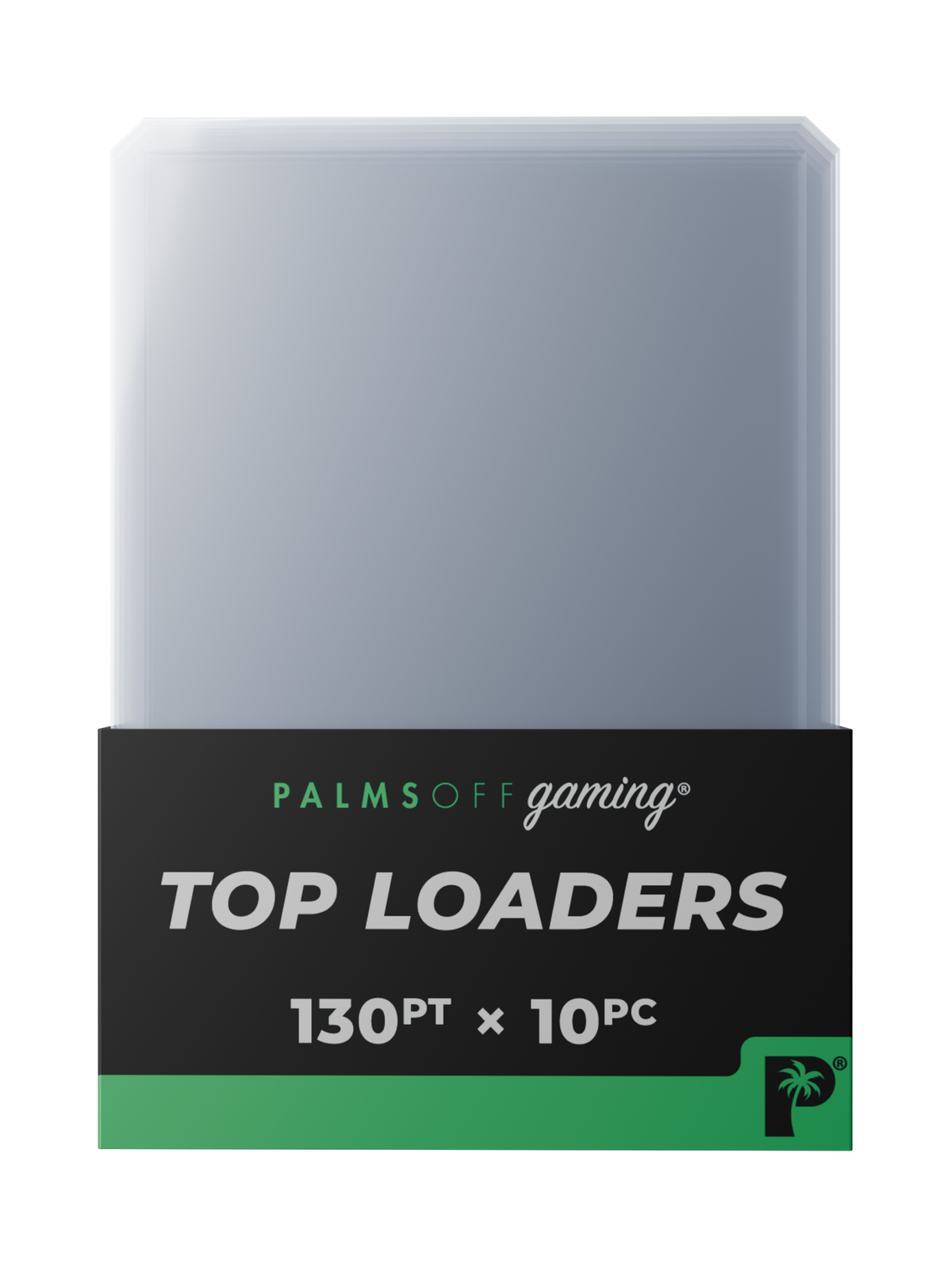 Palms Off Gaming Top Loaders - 10 pack - 130pt