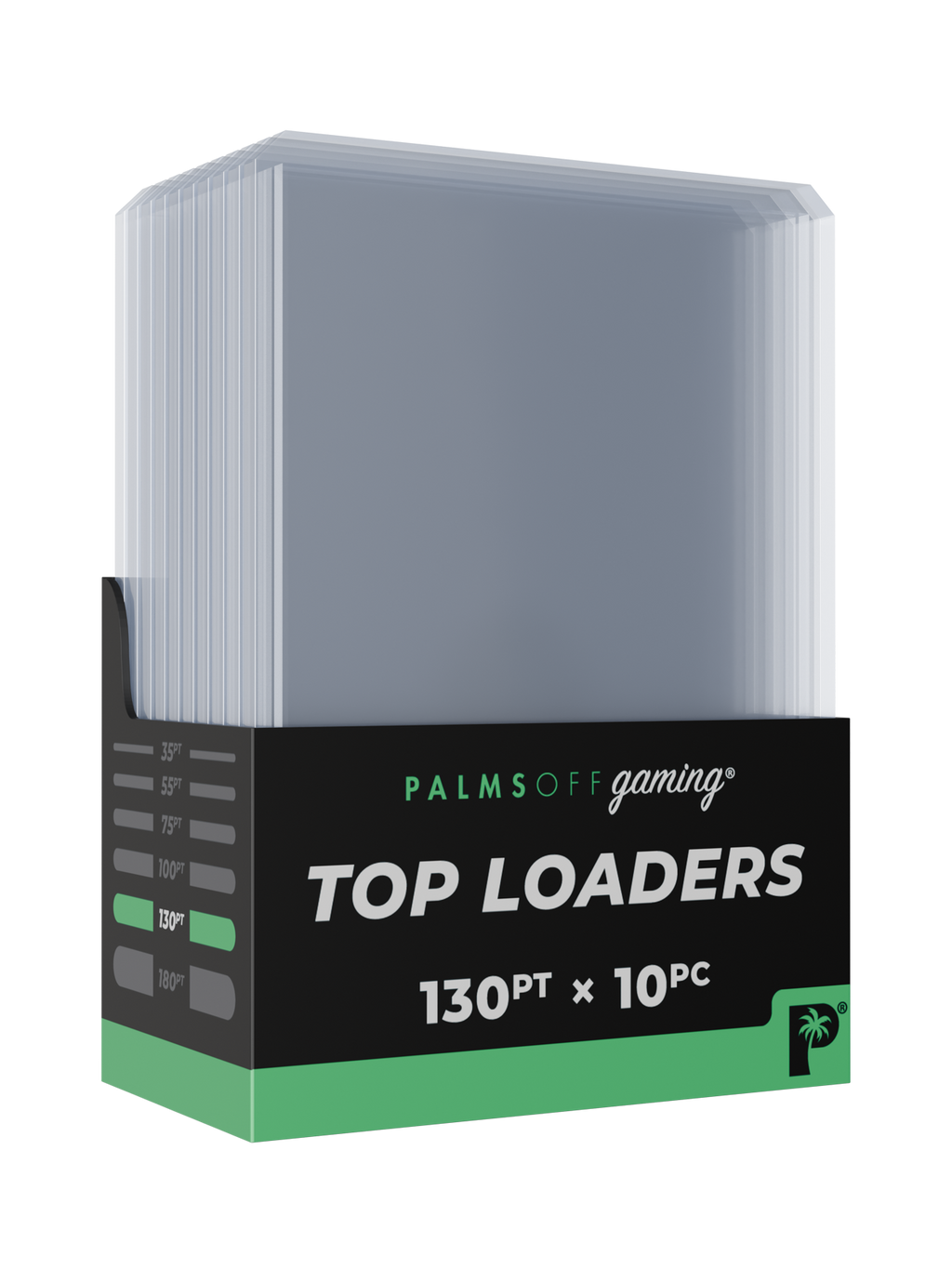 Palms Off Gaming Top Loaders - 10 pack - 130pt
