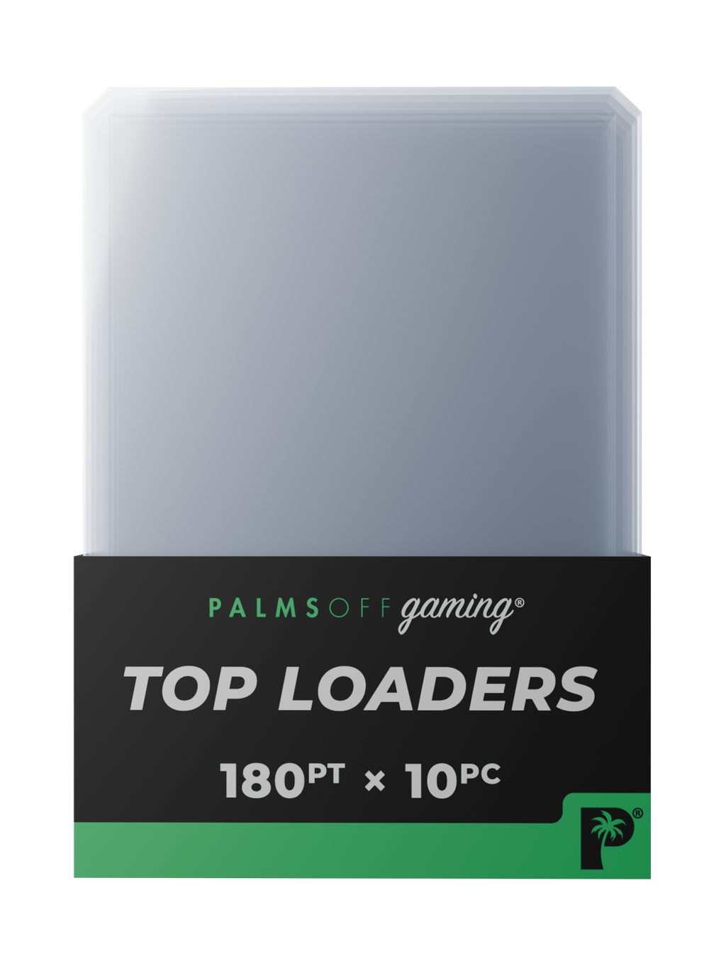 Palms Off Gaming Top Loaders - 10 pack - 180pt