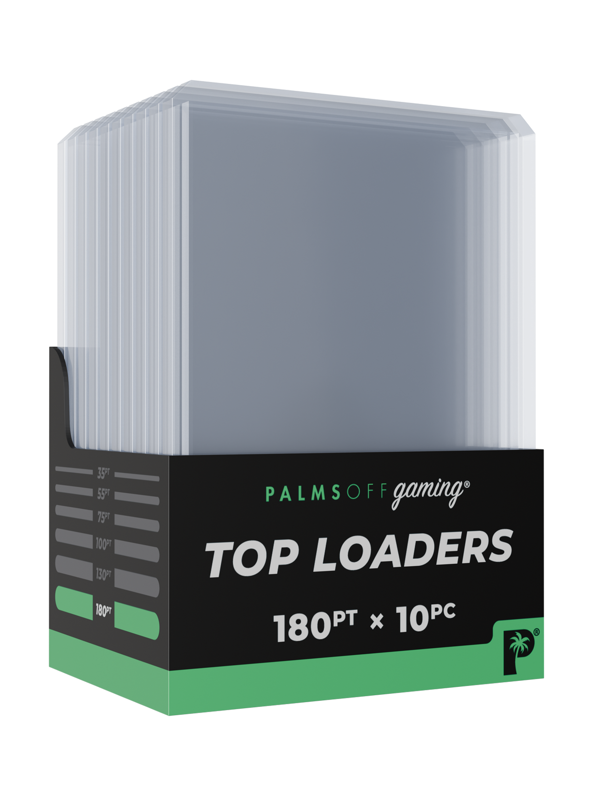 Palms Off Gaming Top Loaders - 10 pack - 180pt