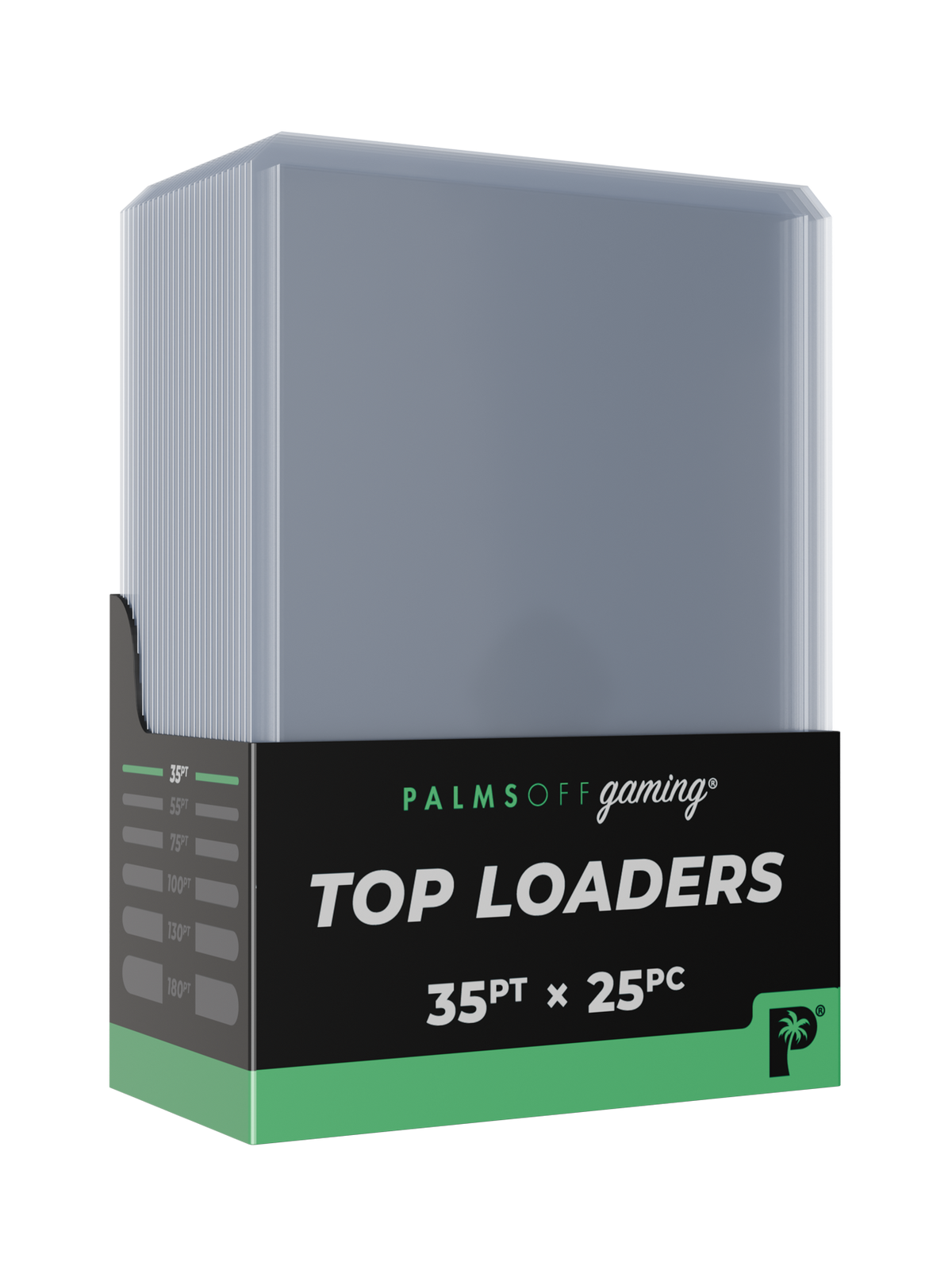 Palms Off Gaming Top Loaders - 25 pack - 35pt