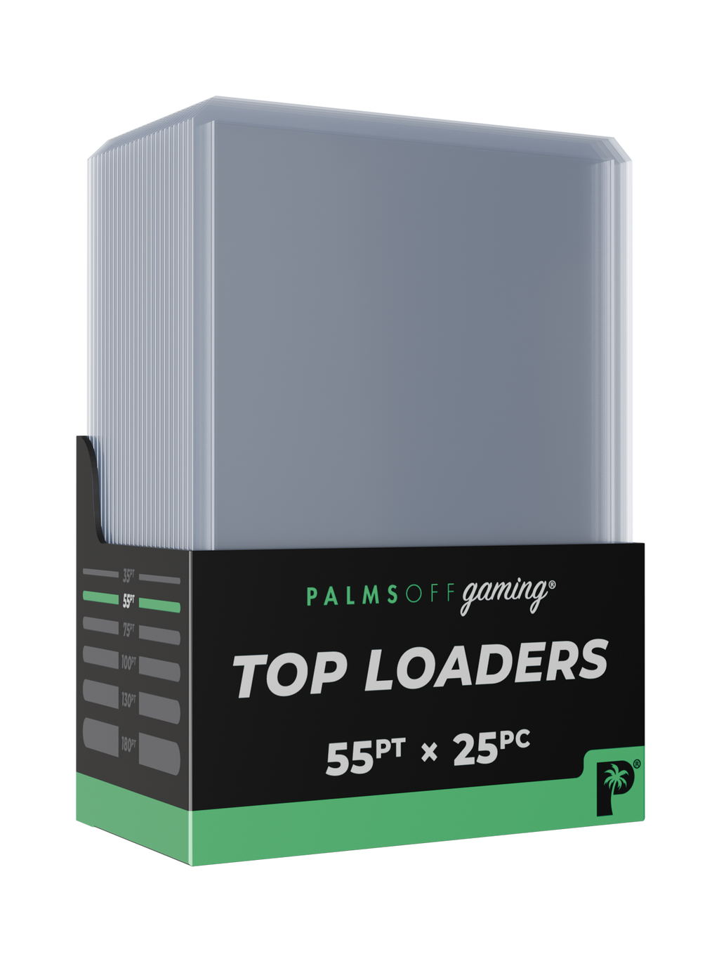 Palms Off Gaming Top Loaders - 25 pack - 55pt