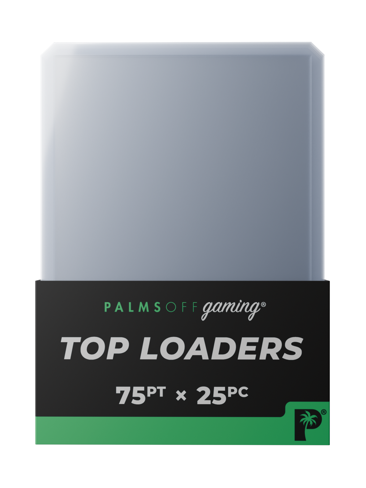 Palms Off Gaming Top Loaders - 25 pack - 75pt