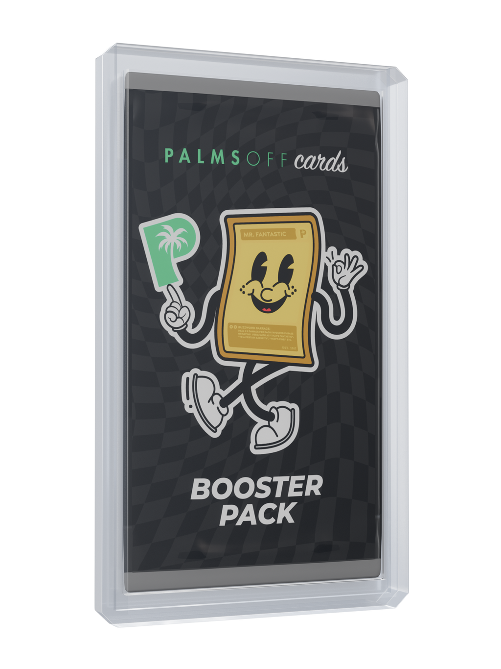 Palms Off Gaming Booster Pack Top Loaders - Standard Size - 10pc