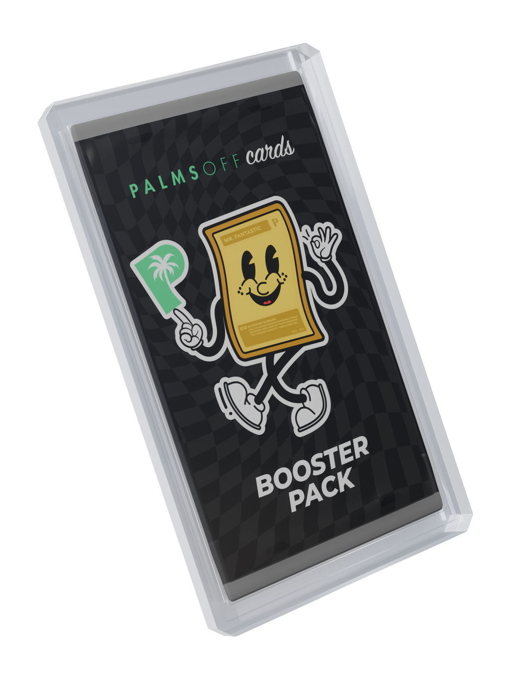 Palms Off Gaming Booster Pack Top Loaders - Standard Size - 10pc