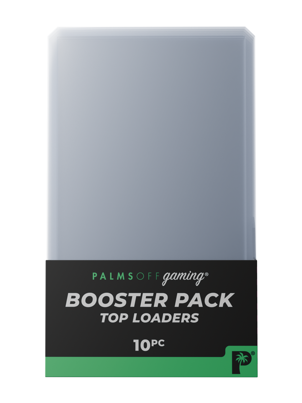 Palms Off Gaming Booster Pack Top Loaders - Standard Size - 10pc