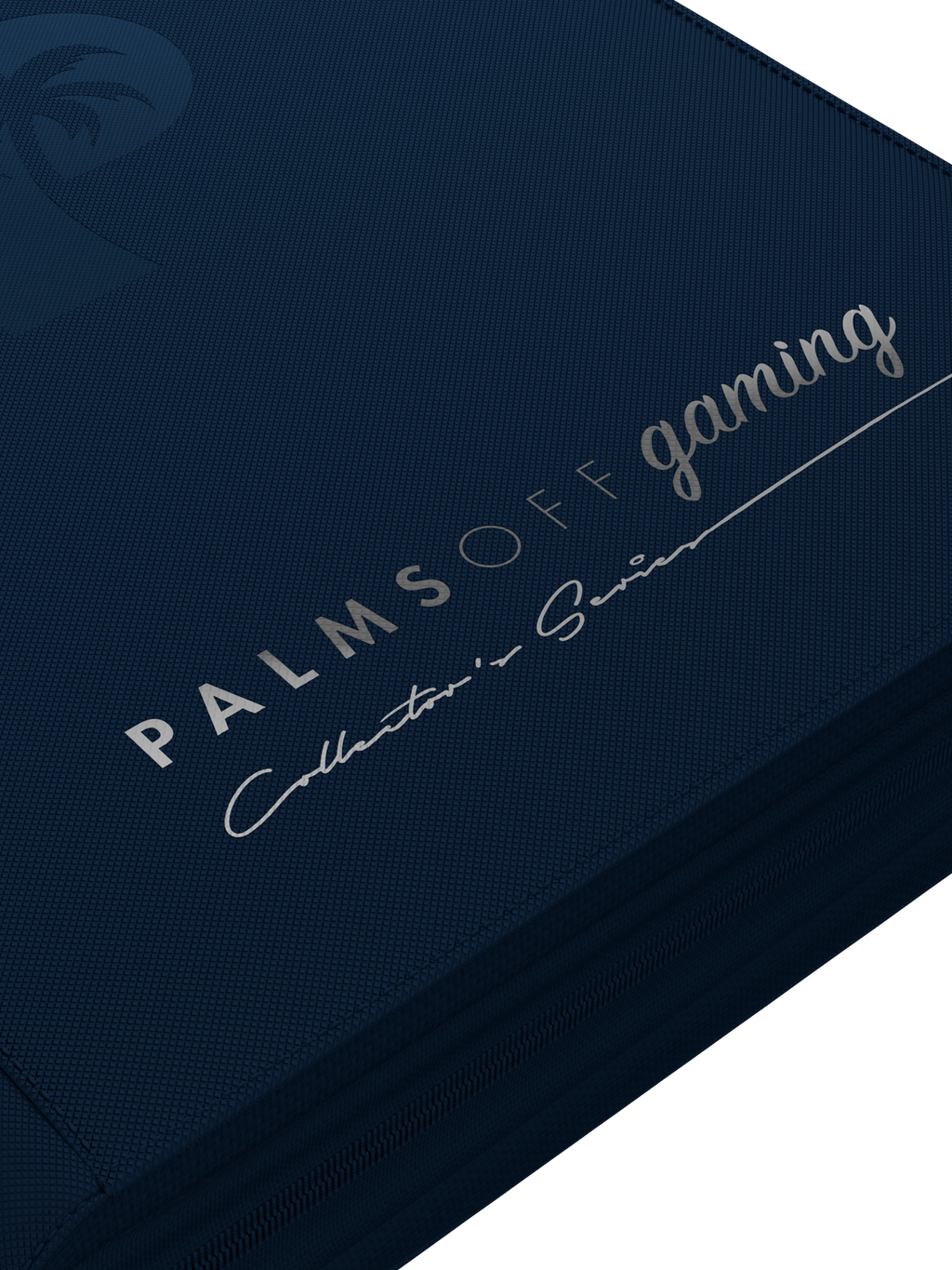 Palms Off Gaming Collectors Series 4 Pocket Zip Binder Navy