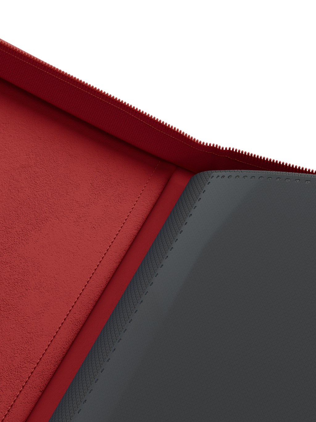 Palms Off Gaming Collector's Series 4 Pocket Zip Trading Card Binder - RED