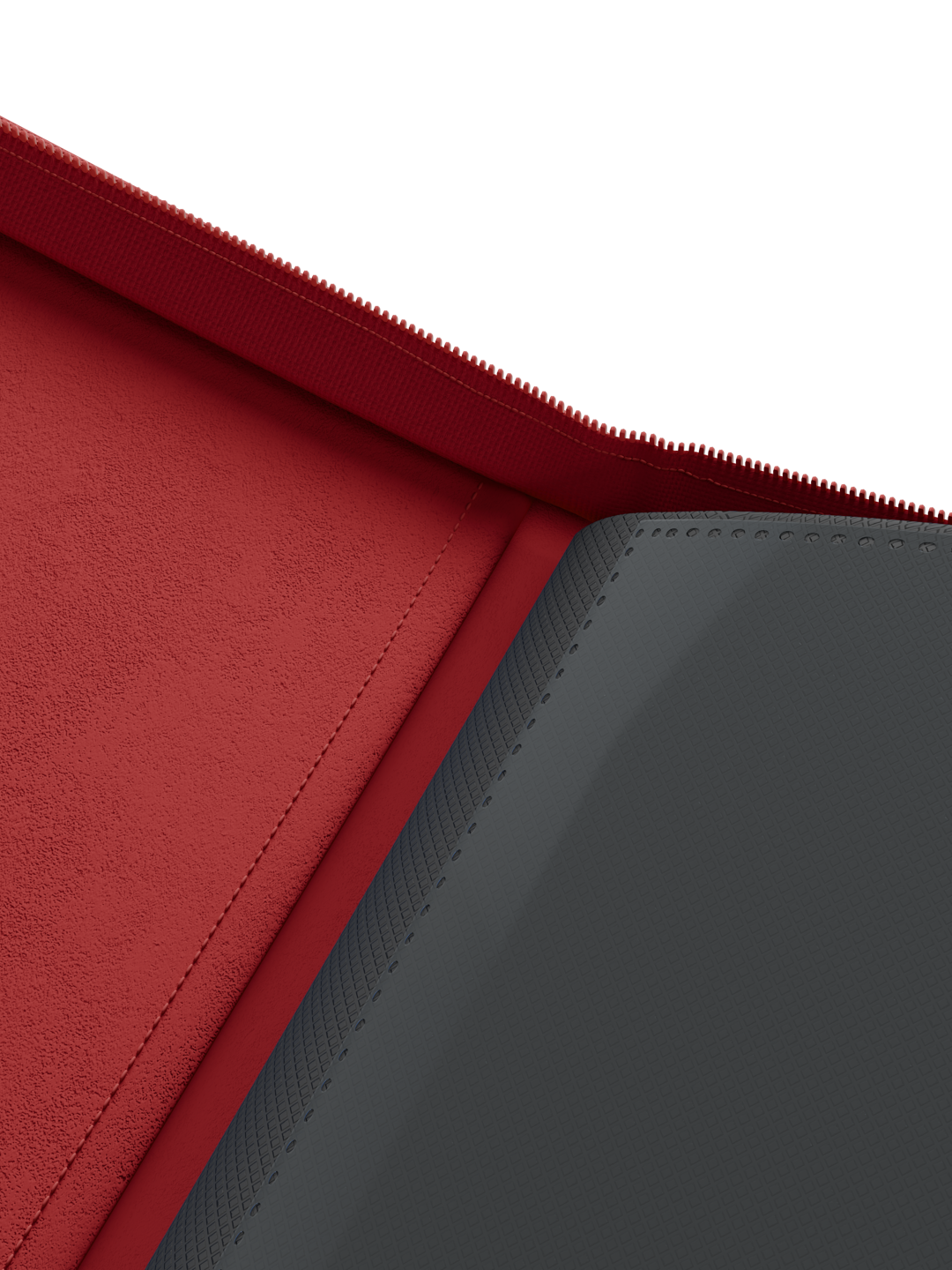 Palms Off Gaming Collector's Series 4 Pocket Zip Trading Card Binder - RED
