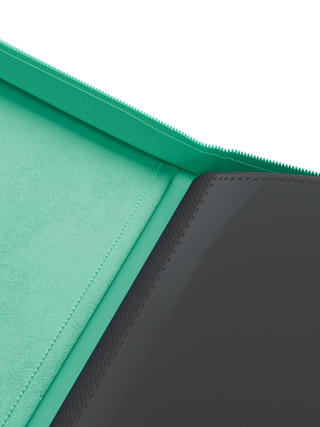 Palms Off Gaming Collector's Series 4 Pocket Zip Trading Card Binder - TURQUOISE
