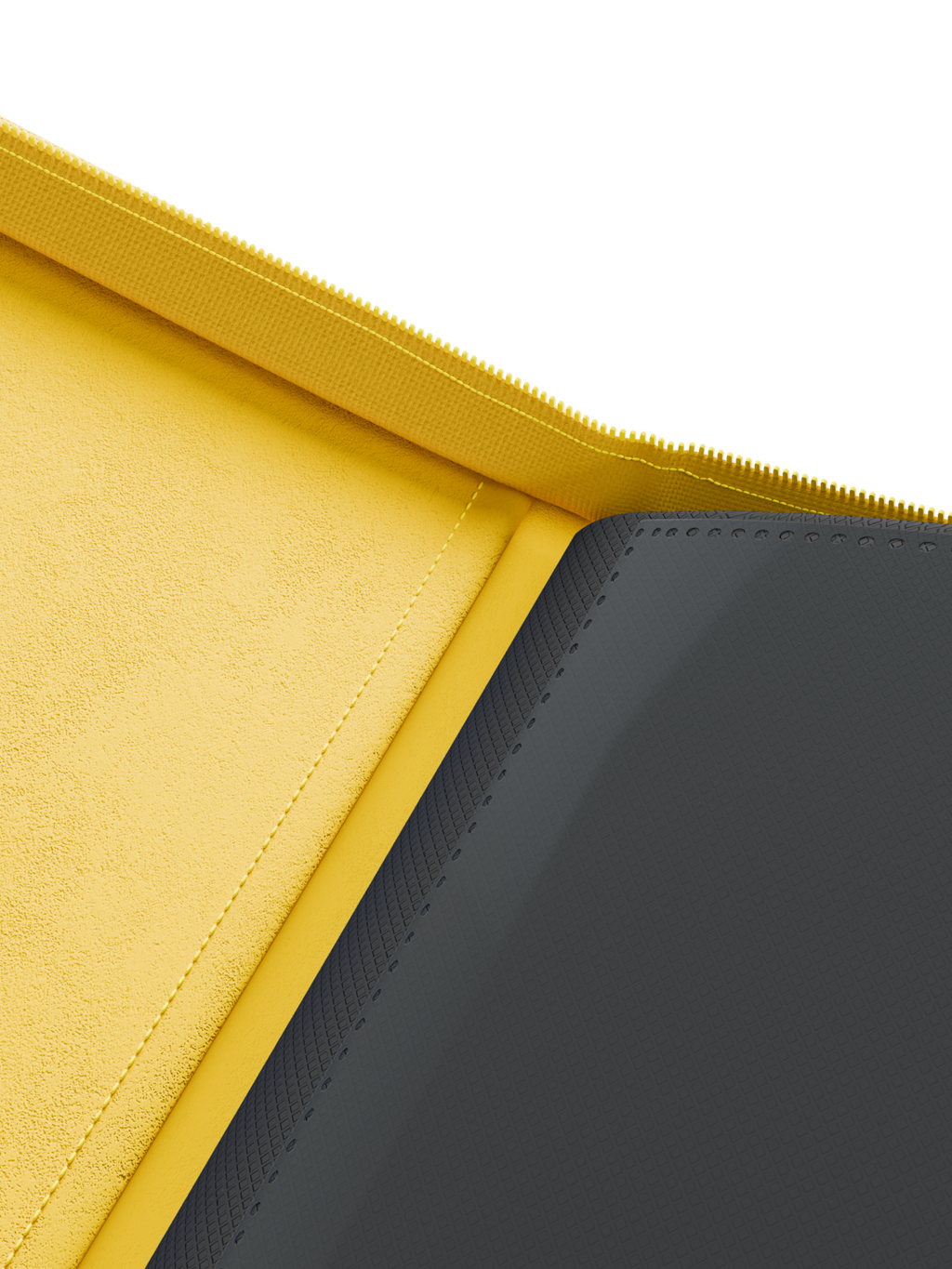 Palms Off Gaming Collector's Series 4 Pocket Zip Trading Card Binder - YELLOW