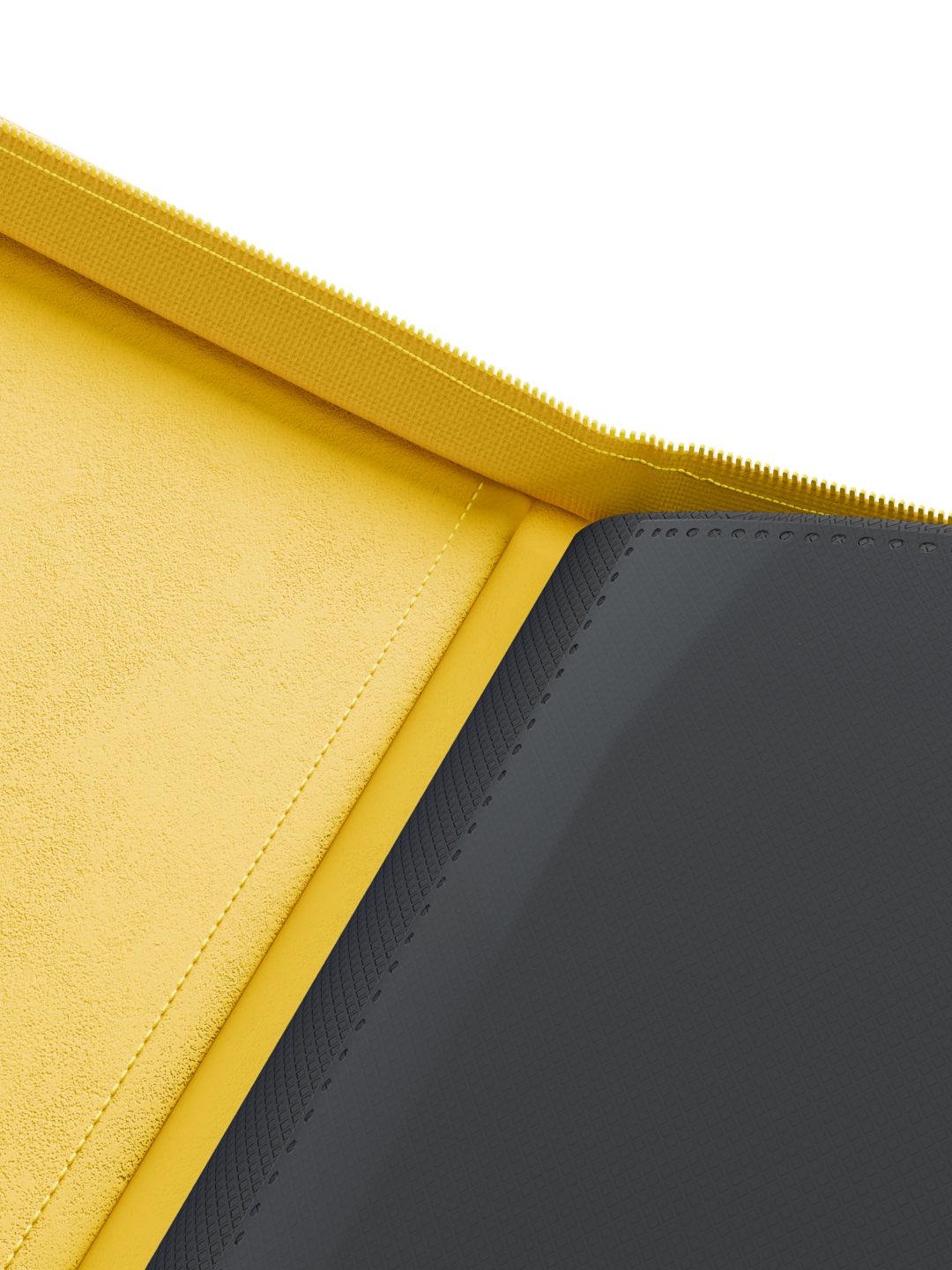 Palms Off Gaming Collector's Series 4 Pocket Zip Trading Card Binder - YELLOW
