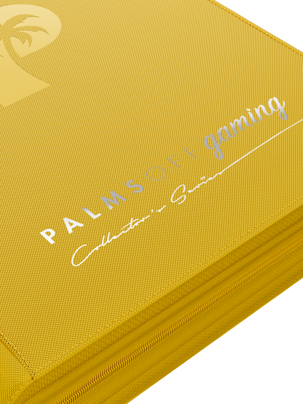 Palms Off Gaming Collector's Series 4 Pocket Zip Trading Card Binder - YELLOW