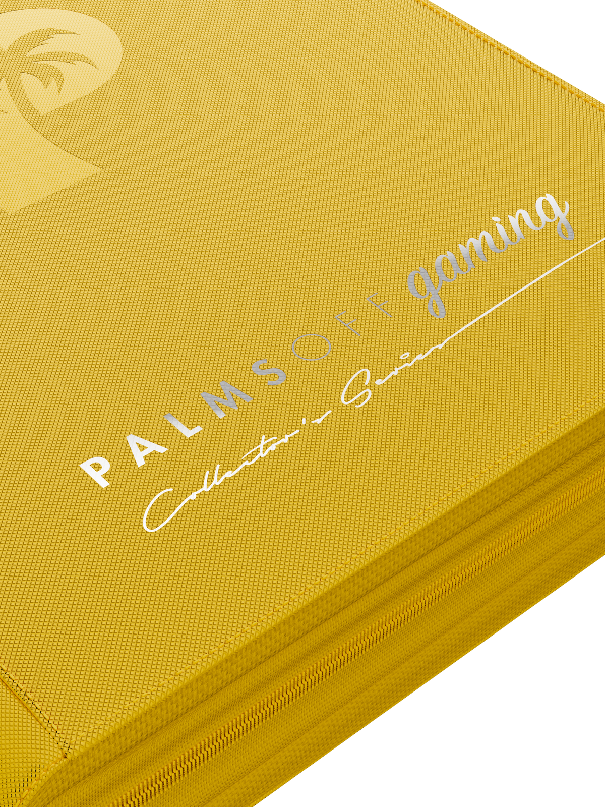 Palms Off Gaming Collector's Series 4 Pocket Zip Trading Card Binder - YELLOW