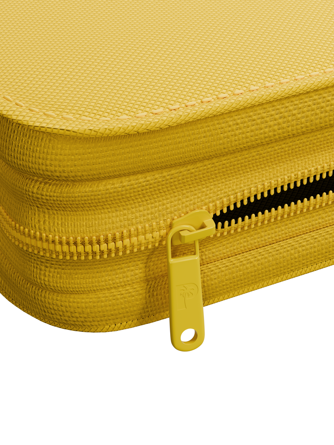 Palms Off Gaming Collector's Series 4 Pocket Zip Trading Card Binder - YELLOW